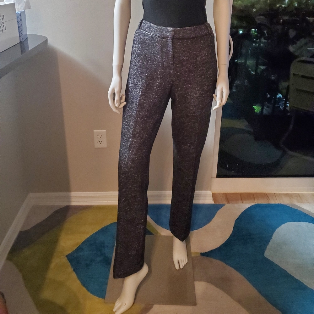 Kenneth Cole black/white tweed pant